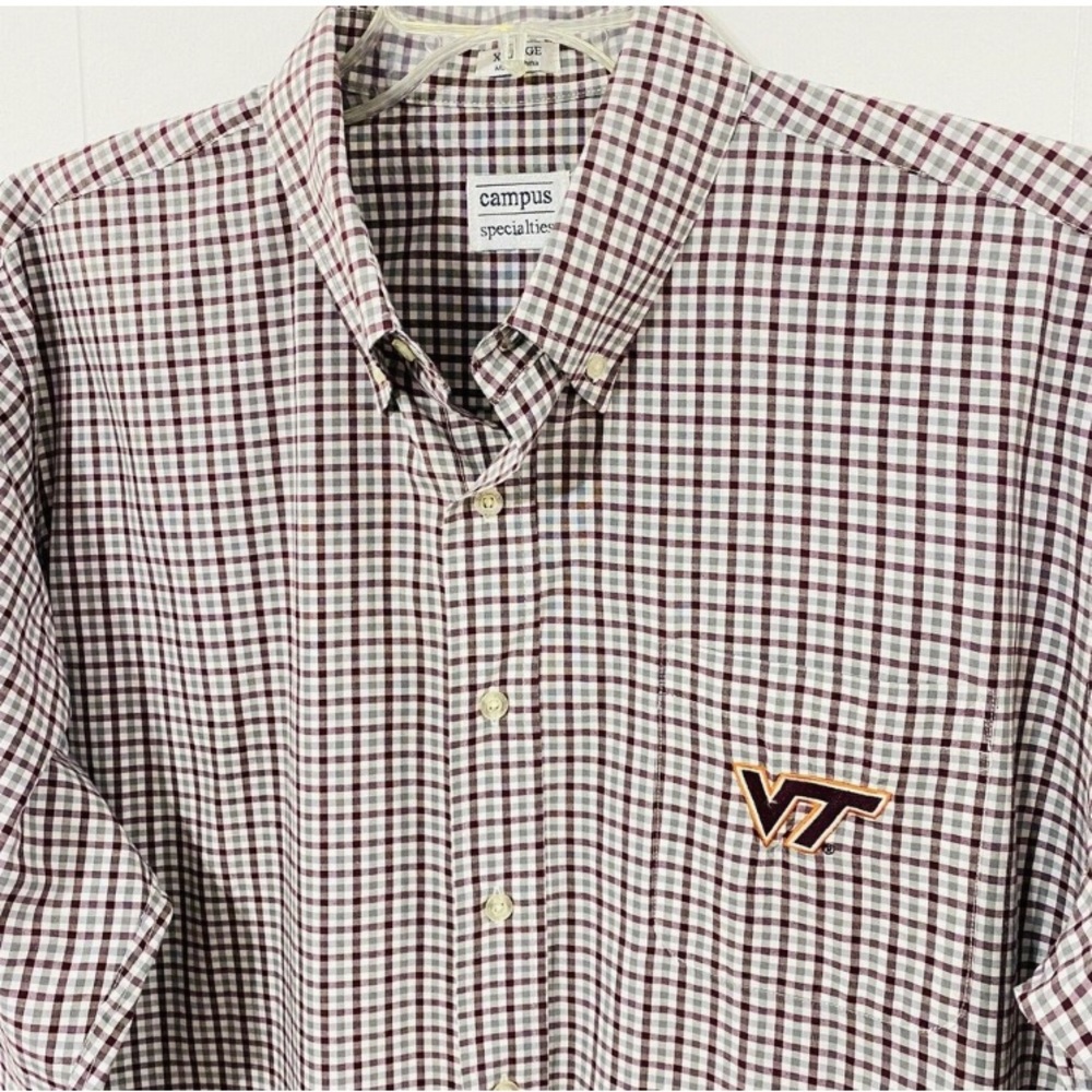 🔥 2/$25 or 3/$39🔥CAMPUS SPECIALTIES VA Tech Gray Maroon Shirt